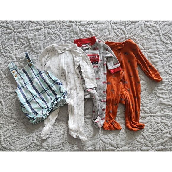 Baby Boy Clothing Bundle - Size 3M (4 Pieces) - Picture 1 of 3